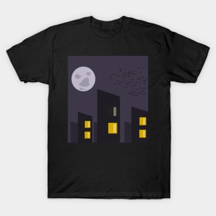 Full Moon Night T-Shirt
